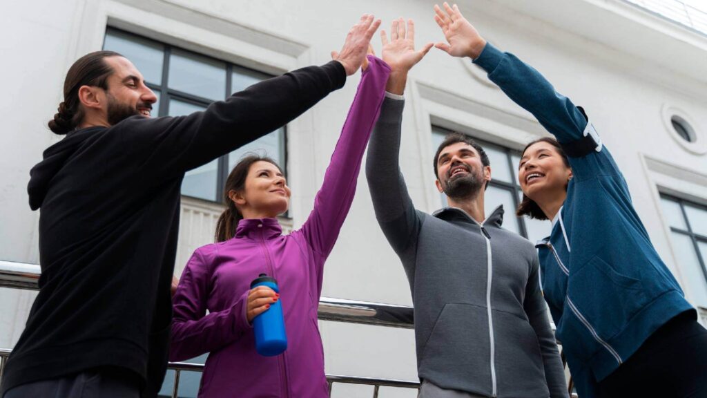 hands 1 1 - Employee engagement activities to energize the team